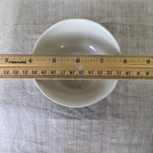 Creative Co-Op Patterned Stoneware Bowls Purple and Brown Set of 4 - Picture 5 of 6